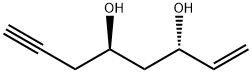 1-Octen-7-yne-3,5-diol, (3S,5R)- 구조식 이미지