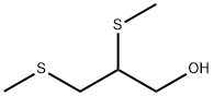 1-Propanol, 2,3-bis(methylthio)- Structure