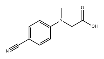 Glycine, N-(4-cyanophenyl)-N-methyl- Structure