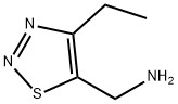 1-(4-ethyl-1,2,3-thiadiazol-5-yl)methanamine hydrochloride Structure