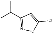 Isoxazole, 5-chloro-3-(1-methylethyl)- 구조식 이미지