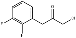 1-chloro-3-(2,3-difluorophenyl)propan-2-one Structure