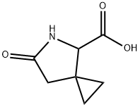 6-Oxo-5-azaspiro[2.4]heptane-4-carboxylic acid Structure