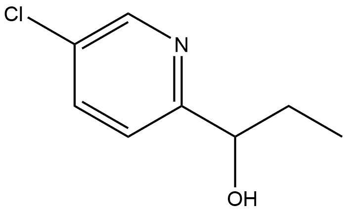 2-Pyridinemethanol, 5-chloro-α-ethyl- Structure