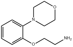 Ethanamine, 2-[2-(4-morpholinyl)phenoxy]- Structure