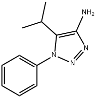 1-phenyl-5-(propan-2-yl)-1H-1,2,3-triazol-4-amine Structure