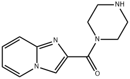 Imidazo[1,2-a]pyridin-2-yl(piperazin-1-yl)methanone Structure