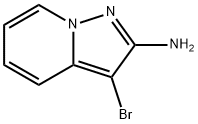 Pyrazolo[1,5-a]pyridin-2-amine, 3-bromo- 구조식 이미지