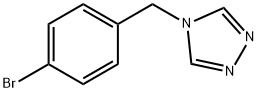 4H-1,2,4-Triazole, 4-[(4-bromophenyl)methyl]- Structure