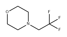 Morpholine, 4-(2,2,2-trifluoroethyl)- Structure