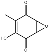 7-Oxabicyclo[4.1.0]hept-3-ene-2,5-dione, 3-hydroxy-4-methyl- Structure