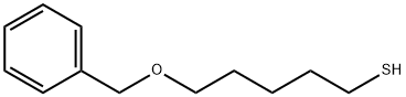 1-Pentanethiol, 5-(phenylmethoxy)- Structure