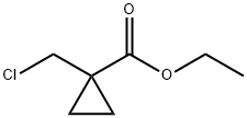 Cyclopropanecarboxylic acid, 1-(chloromethyl)-, ethyl ester Structure