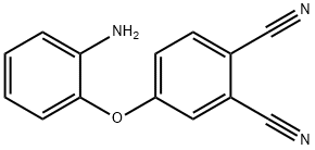 1,2-Benzenedicarbonitrile, 4-(2-aminophenoxy)- Structure