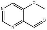 5-methoxypyrimidine-4-carbaldehyde 구조식 이미지