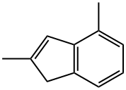 1H-Indene, 2,4-dimethyl- 구조식 이미지