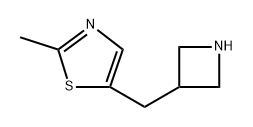 5-(Azetidin-3-ylmethyl)-2-methylthiazole Structure