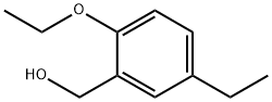 Benzenemethanol, 2-ethoxy-5-ethyl- 구조식 이미지