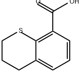 3,4-dihydro-2H-1-benzothiopyran-8-carboxylic
acid Structure