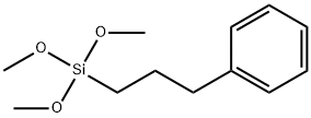 Benzene, [3-(trimethoxysilyl)propyl]- Structure