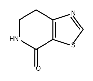 Thiazolo[5,4-c]pyridin-4(5H)-one, 6,7-dihydro- Structure