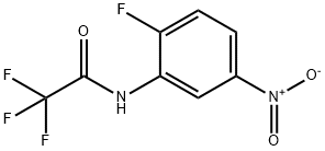 Acetamide, 2,2,2-trifluoro-N-(2-fluoro-5-nitrophenyl)- Structure