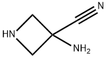 3-Azetidinecarbonitrile, 3-amino- 구조식 이미지