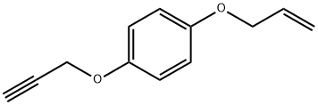 Benzene, 1-(2-propen-1-yloxy)-4-(2-propyn-1-yloxy)- Structure