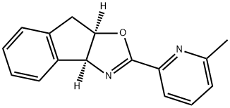 (3aS,8aR)-2-(6-Methylpyridin-2-yl)-8,8a-dihydro-3aH-indeno[1,2-d]oxazole Structure