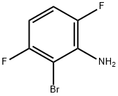 Benzenamine, 2-bromo-3,6-difluoro- Structure