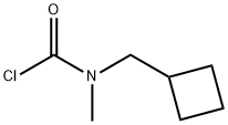 N-(cyclobutylmethyl)-N-methylcarbamo Structure