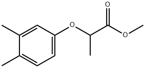 Propanoic acid, 2-(3,4-dimethylphenoxy)-, methyl ester Structure