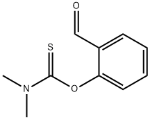 Carbamothioic acid, N,N-dimethyl-, O-(2-formylphenyl) ester Structure