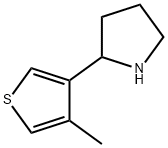 Pyrrolidine, 2-(4-methyl-3-thienyl)- 구조식 이미지