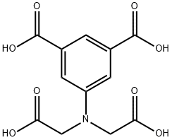 1,3-Benzenedicarboxylic acid, 5-[bis(carboxymethyl)amino]- Structure