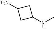 1,3-Cyclobutanediamine, N1-methyl- Structure