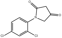 1-(2,4-dichlorophenyl)pyrrolidine-2,4-dione Structure