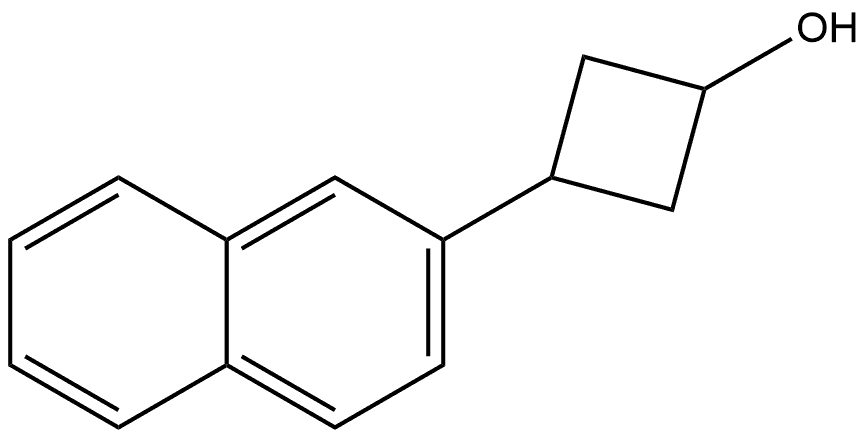 3-(2-Naphthyl)cyclobutanol Structure