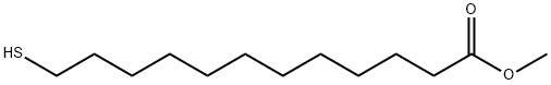 Dodecanoic acid, 12-mercapto-, methyl ester Structure