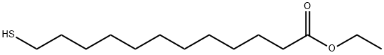 Dodecanoic acid, 12-mercapto-, ethyl ester Structure