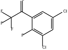 Ethanone, 1-(3,5-dichloro-2-fluorophenyl)-2,2,2-trifluoro- Structure