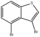 Benzo[b]thiophene, 3,4-dibromo- Structure