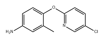 Benzenamine, 4-[(5-chloro-2-pyridinyl)oxy]-3-methyl- Structure