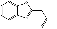 2-Propanone, 1-(2-benzoxazolyl)- 구조식 이미지