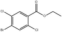 ethyl 4-bromo-2,5-dichlorobenzoate Structure