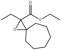 1-Oxaspiro[2.6]nonane-2-carboxylic acid, 2-ethyl-, ethyl ester Structure