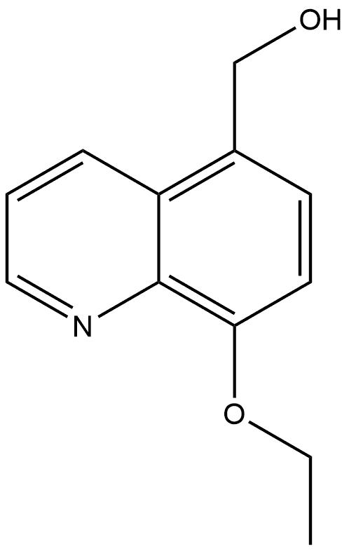 8-Ethoxy-5-quinolinemethanol Structure