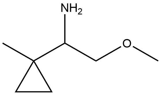 2-METHOXY-1-(1-METHYLCYCLOPROPYL)ETHAN-1-AMINE Structure