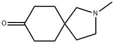 2-Azaspiro[4.5]decan-8-one, 2-methyl- Structure