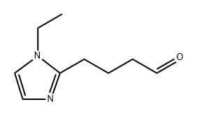 4-(1-Ethyl-1h-imidazol-2-yl)butanal Structure